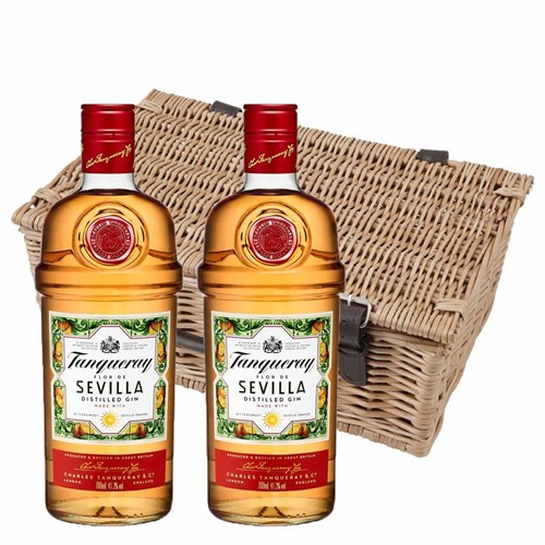 Tanqueray Flor De Sevilla Gin 70cl Twin Hamper (2x70cl)